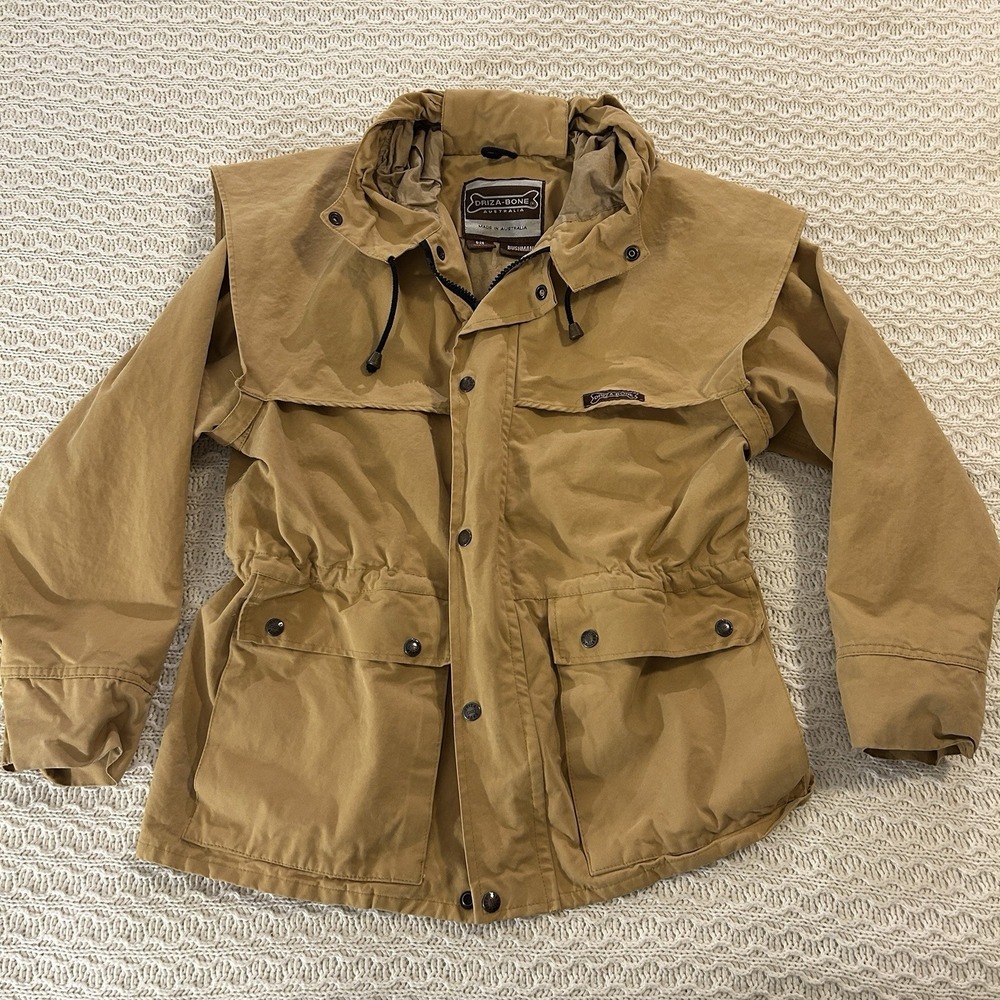 Vintage Driza-Bone Mens‎ Jacket Med Australia Waterproof Work Brush Coat